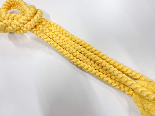 正絹　手組帯締め